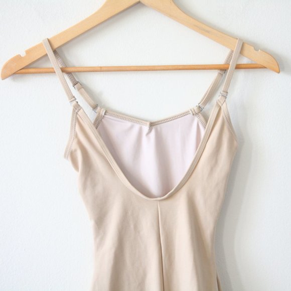Size XS - CAPEZIO Women's Nude Basic Leotard - Picture 4 of 5